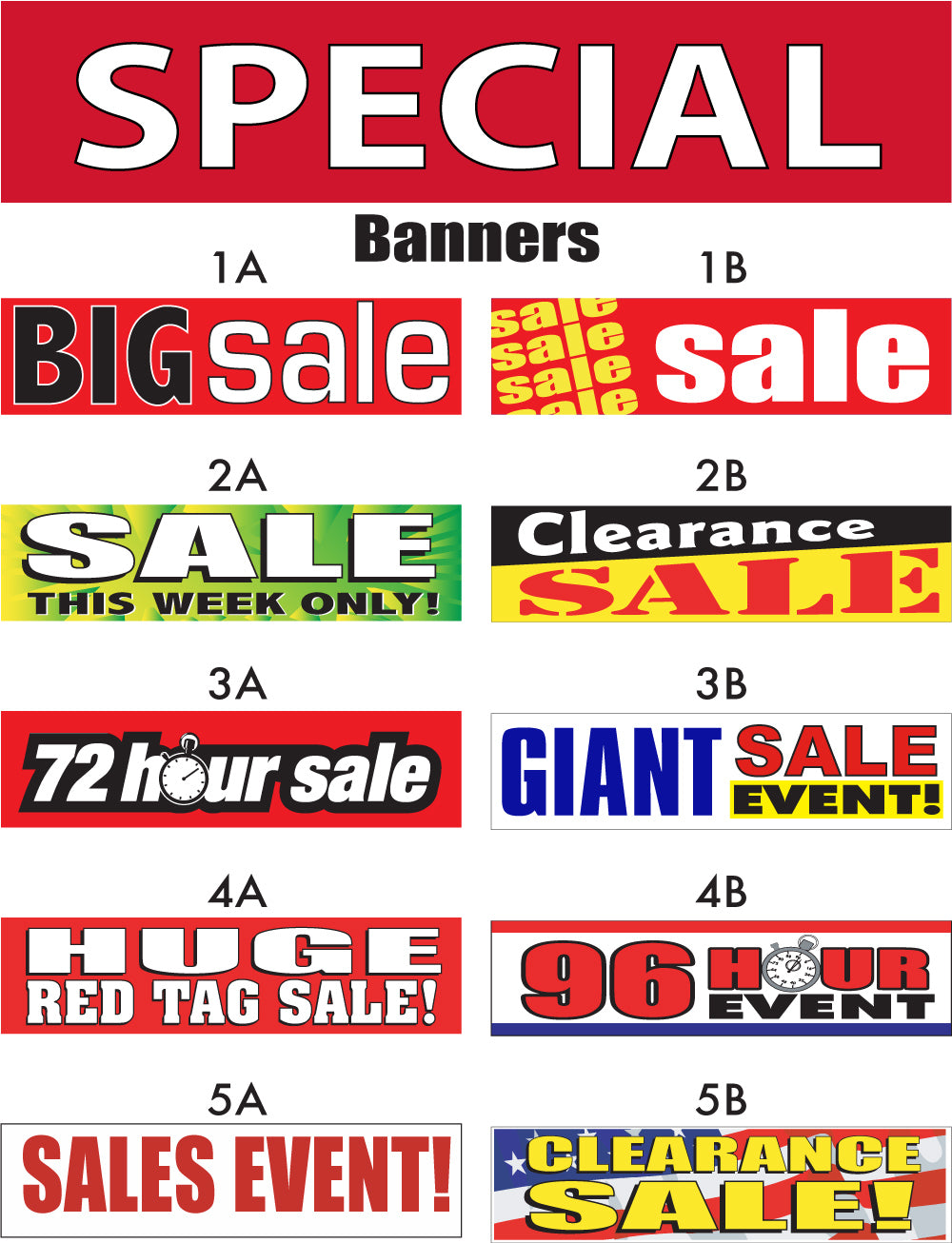 Sale Banner Special