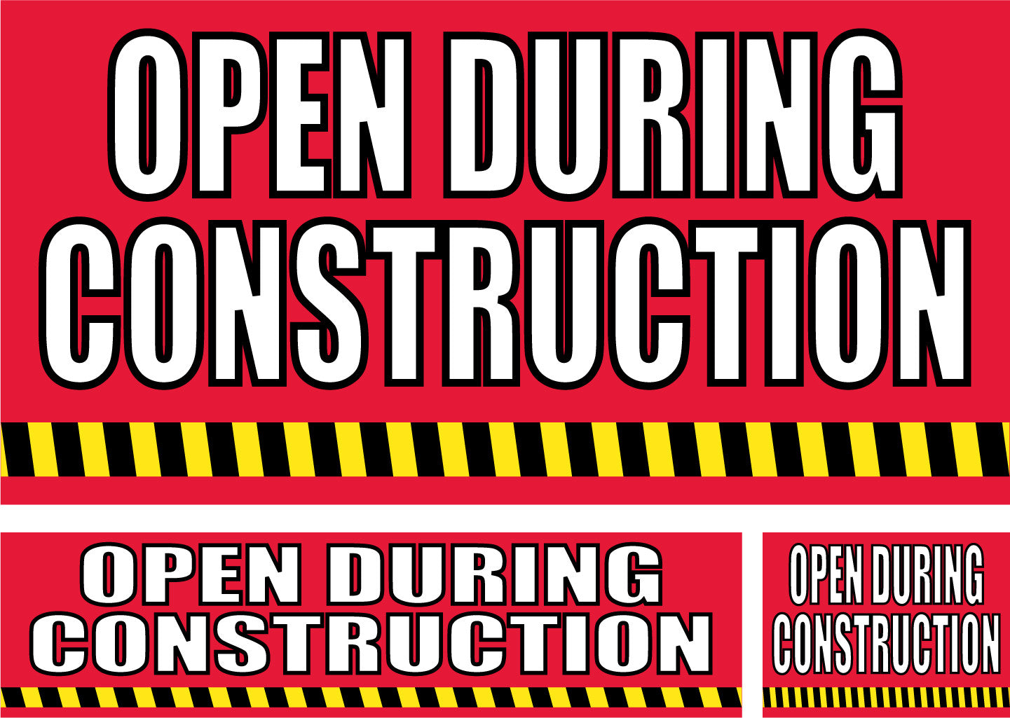 Open During Construction
