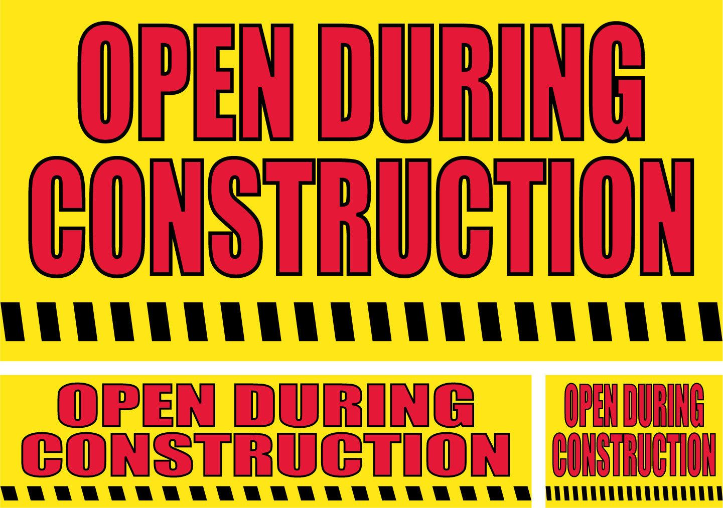 Open During Construction