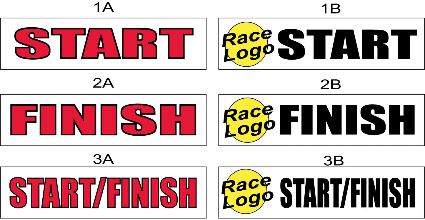 Start Banners, Finish Banners for Races, as low as $69.00