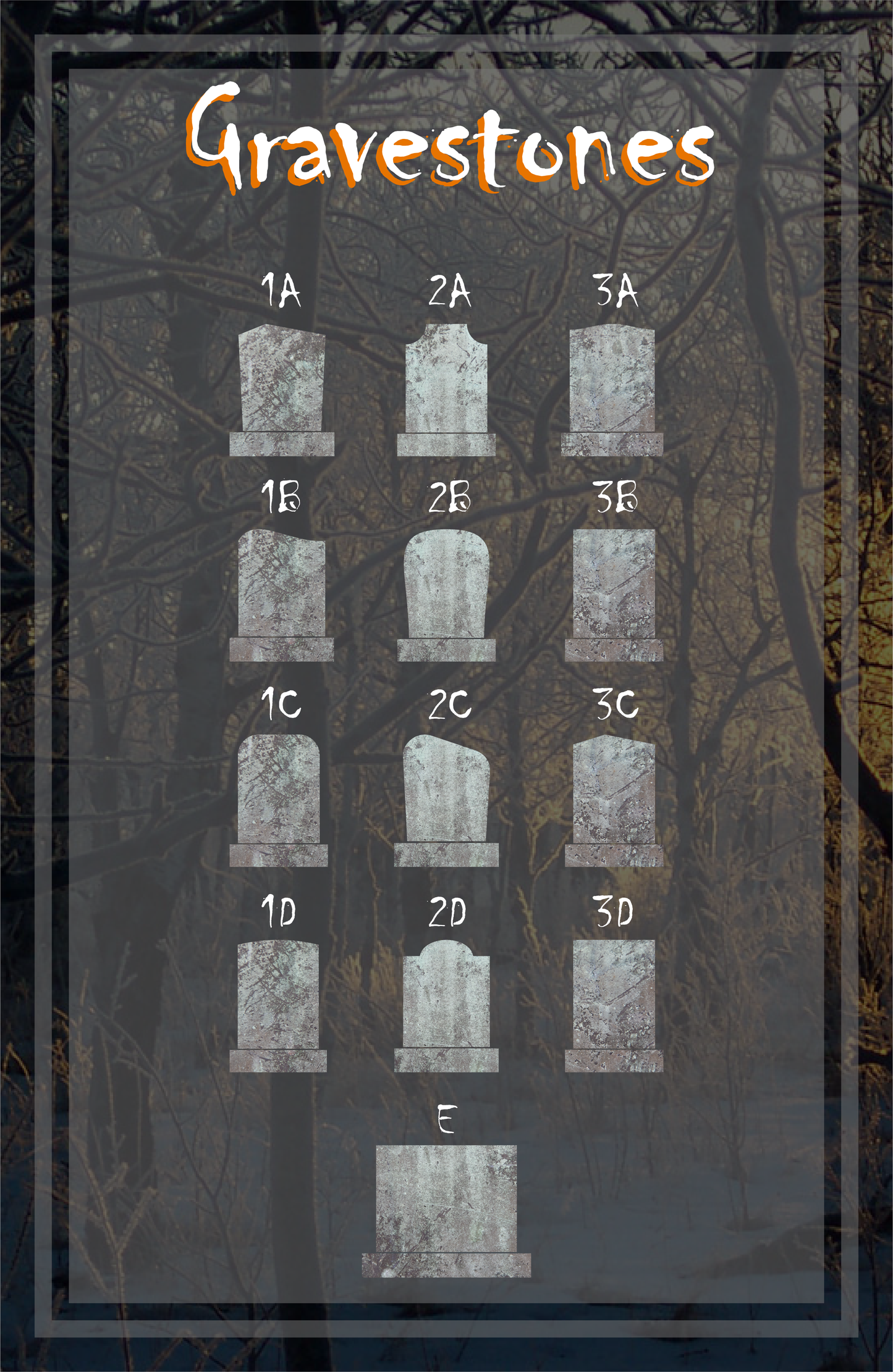 Halloween Decorative Gravestones