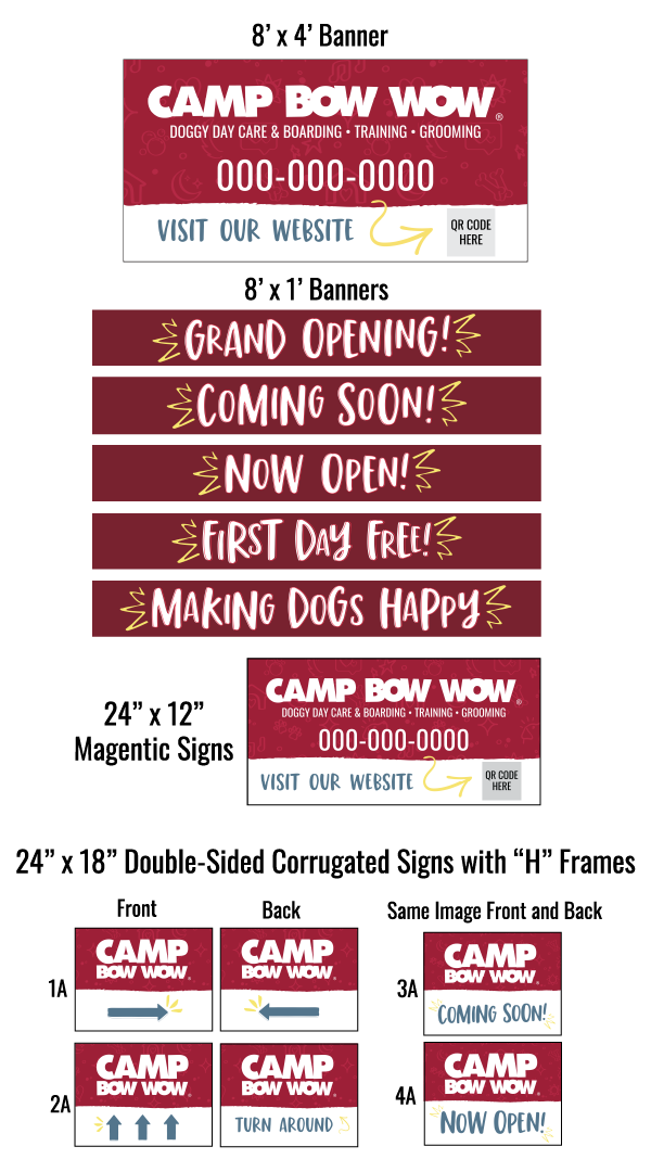 Camp Bow Wow Opening Package