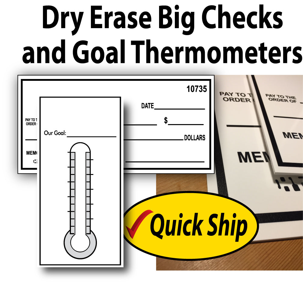 New Quick Ship Dry Erase Hard Backed Products
