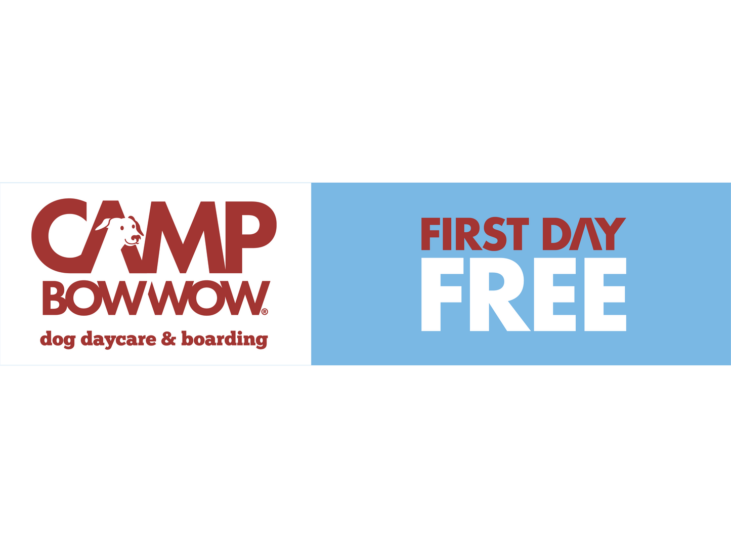 Camp Bow Wow Opening Banners
