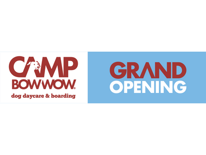 Camp Bow Wow Opening Banners