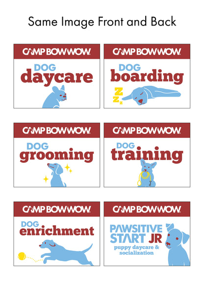 Camp Bow Wow Service Yard Signs