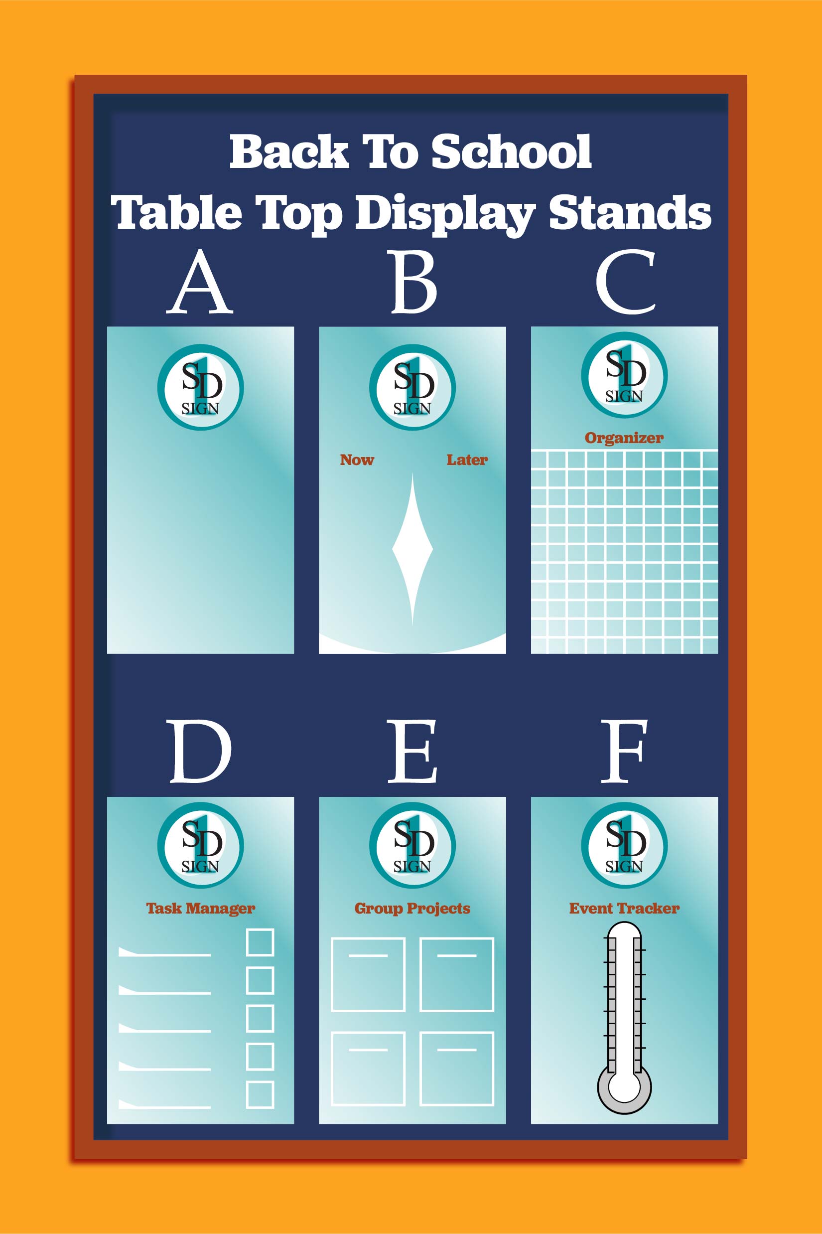 Back To School Note Boards – Same Day Sign