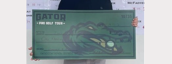 Custom Presentation Check Personalized Presentation Checks | Same Day Sign