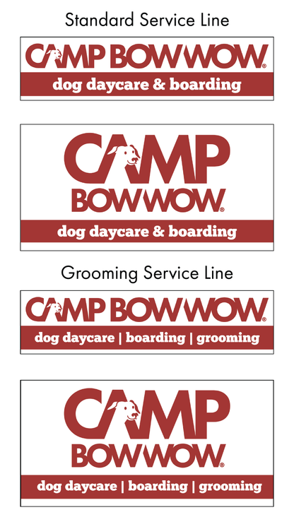 Camp Bow Wow Branded Vehicle Magnets