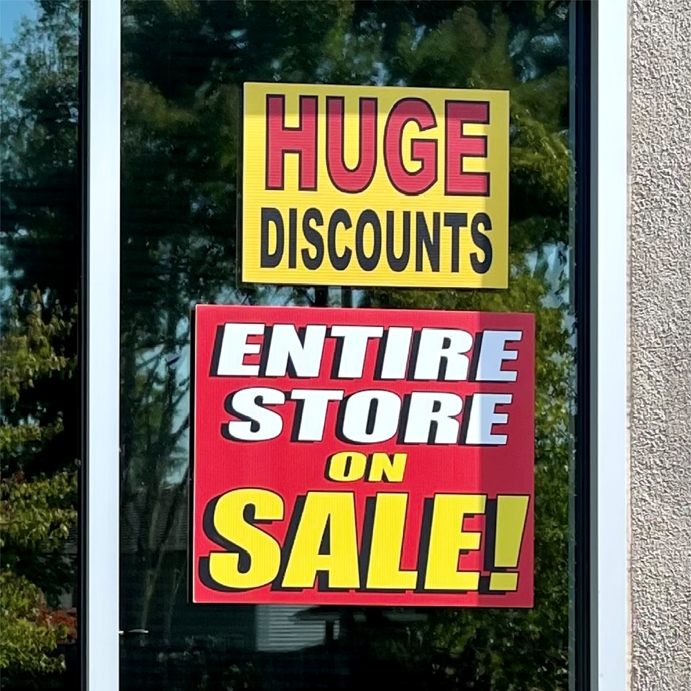 Custom Sign & Banner Printing Online | Same Day Sign