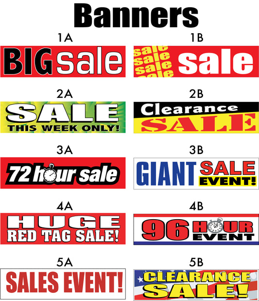 Big Sale, Giant Sale, Sales Event