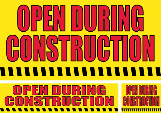 Open During Construction