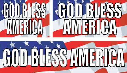 God Bless America Signs and Banners