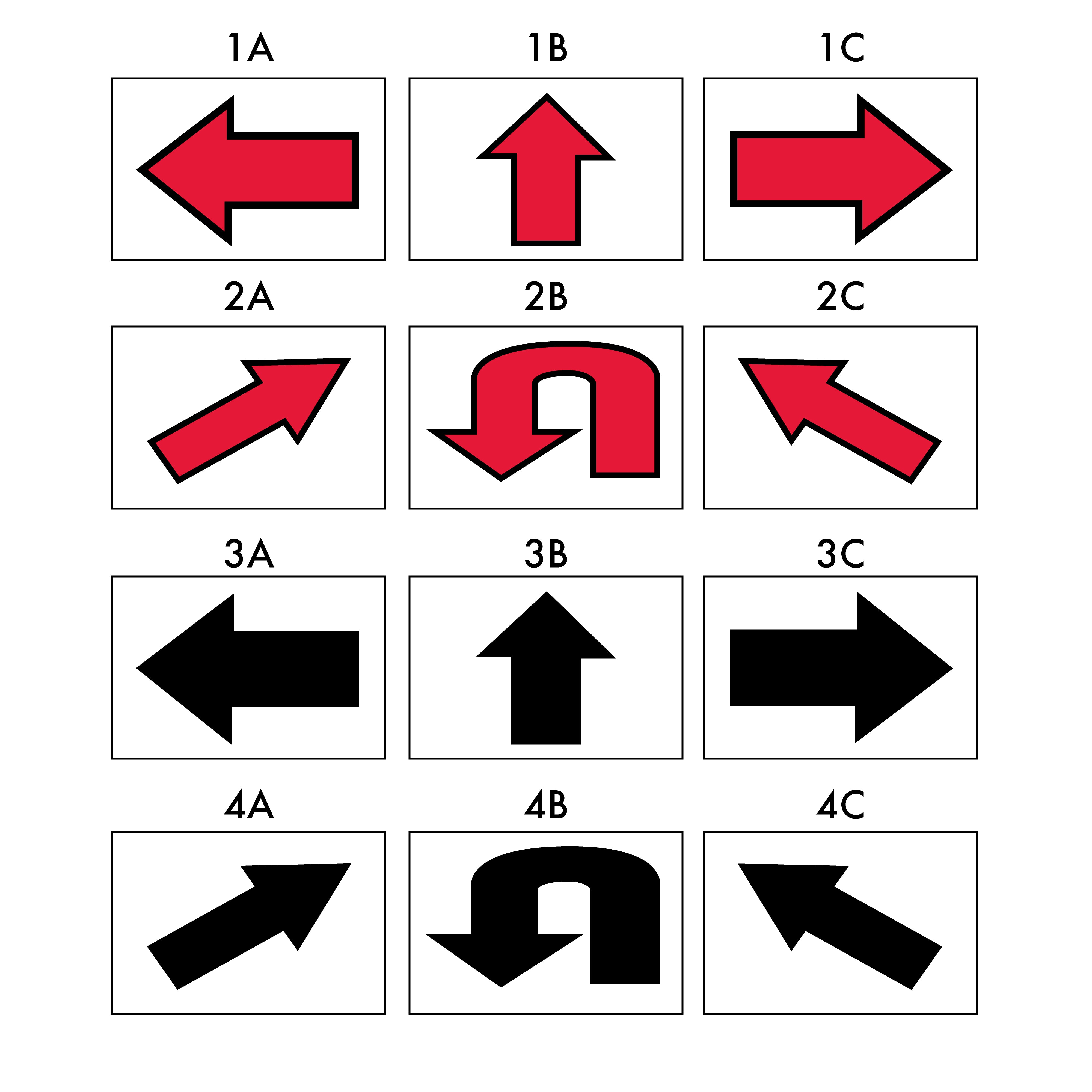 Arcade Racing Arrows Race Signs, Arrows, Event Signs – Same Day Sign