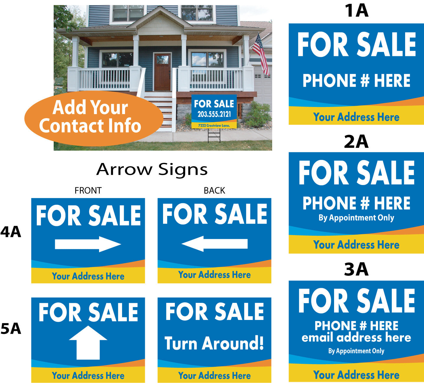 Home For Sale Signs
