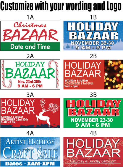 Church Bazaar Banners