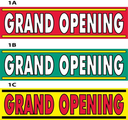 Grand Opening Banners