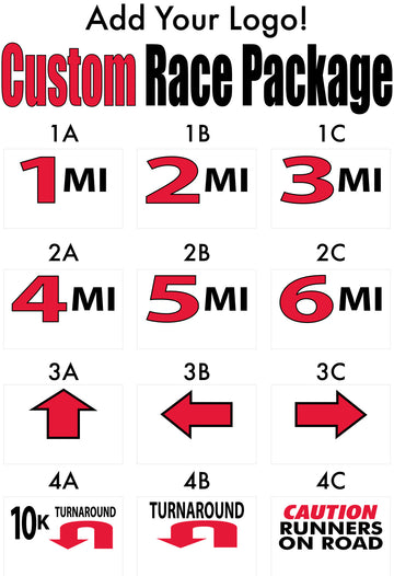 Race Signs, Arrows, Event Signs – Same Day Sign