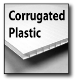 corrugated plastic