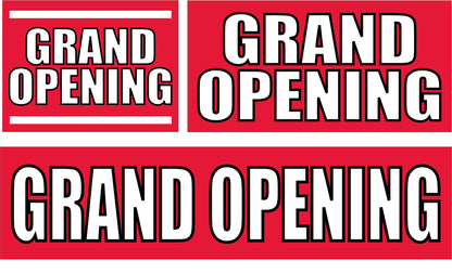 Grand Opening Banners and Signs
