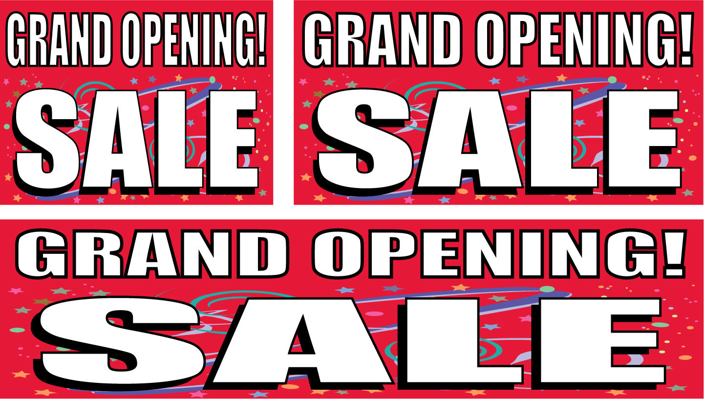 Grand Opening Sale