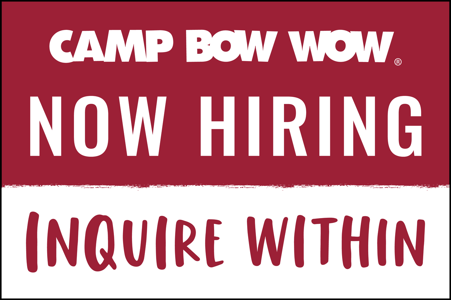 Camp Bow Wow Now Hiring